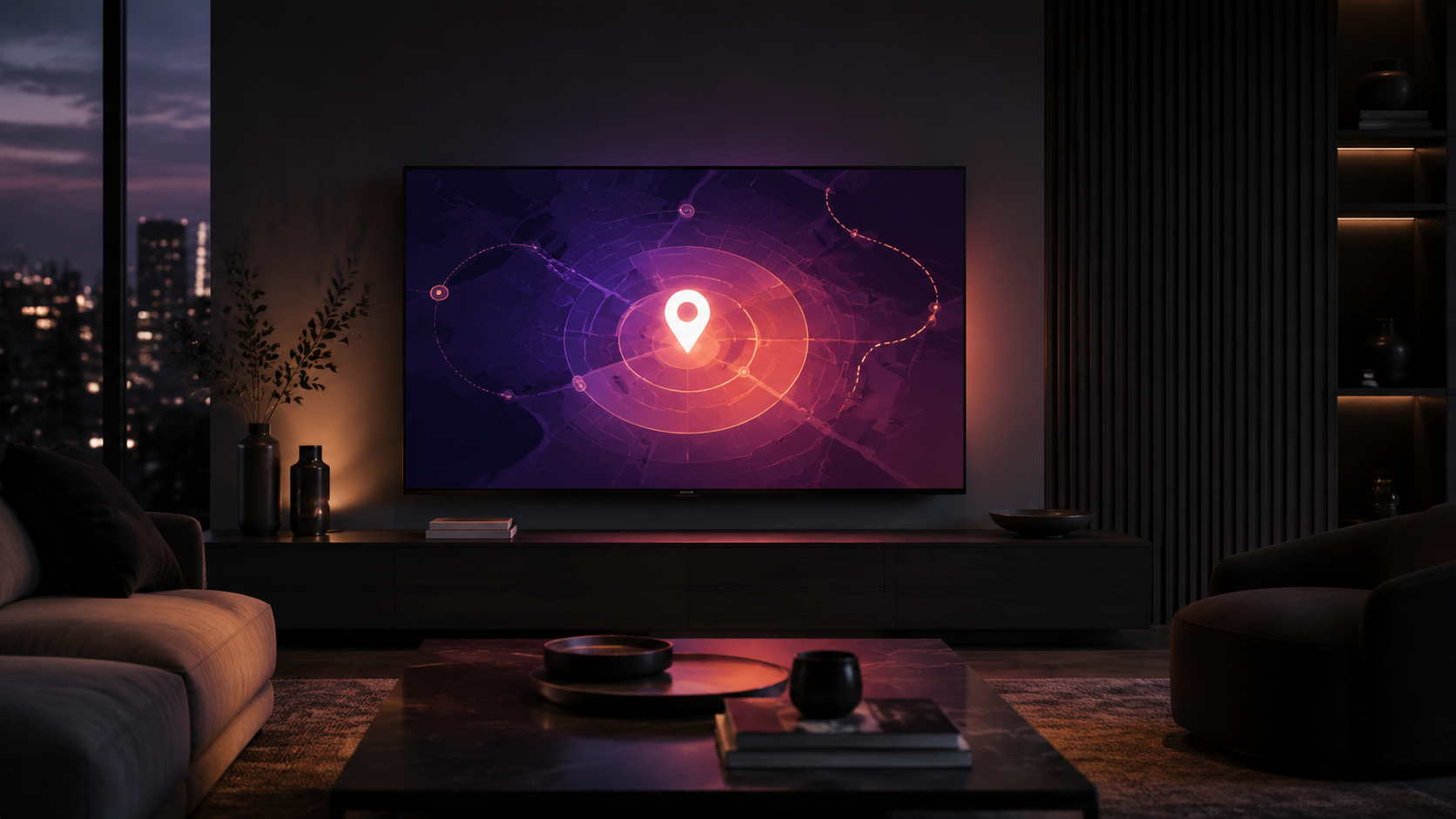 Original example of geotargeted television advertising